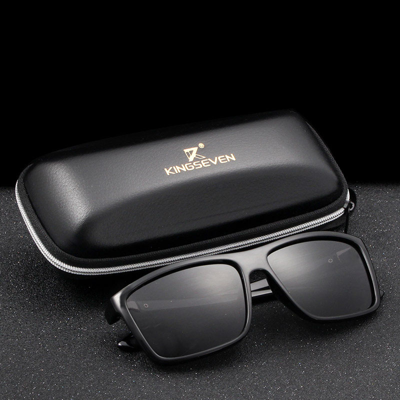 KINGSEVEN Brand Vintage Style Sunglasses Men UV400 Classic Male Square Glasses Driving Travel Eyewear Unisex Gafas Oculos S730